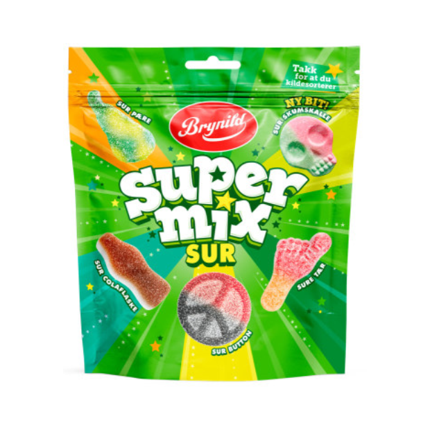 Supermix Sour - Supermix Sur 220g Brynild